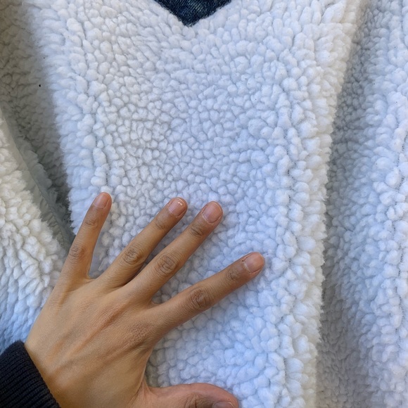 Levi’s oversized sherpa lined heavyweight vintage denim jacket - Picture 12 of 16